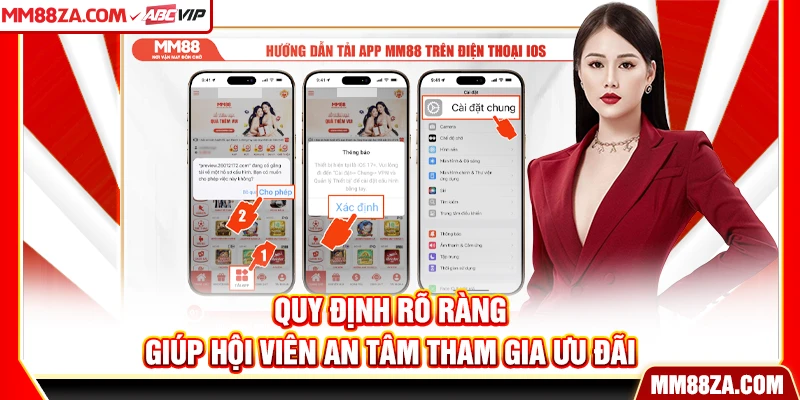 Quy định rõ ràng giúp hội viên an tâm tham gia ưu đãi