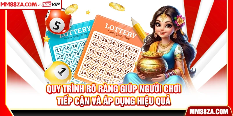 Quy trình rõ ràng giúp người chơi tiếp cận và áp dụng hiệu quả